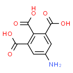 ChemSpider 2D Image | 1-Aminobenzene-3,4,5-tricarboxylic acid | C9H7NO6