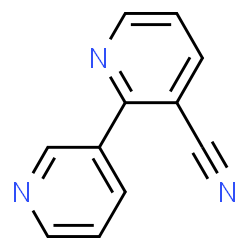 ChemSpider 2D Image | 2,3'-Bipyridine-3-carbonitrile | C11H7N3