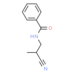 ChemSpider 2D Image | N-(2-Cyanopropyl)benzamide | C11H12N2O