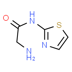 ChemSpider 2D Image | N-1,3-Thiazol-2-ylglycinamide | C5H7N3OS