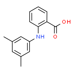 ChemSpider 2D Image | 2-[(3,5-Dimethylphenyl)amino]benzoic acid | C15H15NO2