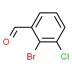 ChemSpider 2D Image | 2-Bromo-3-chlorobenzaldehyde | C7H4BrClO