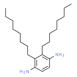 ChemSpider 2D Image | 2,3-Dioctyl-1,4-benzenediamine | C22H40N2