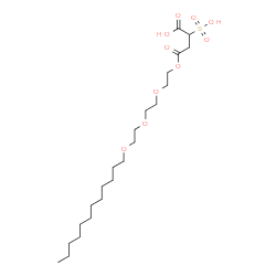 ChemSpider 2D Image | 4-Oxo-2-sulfo-5,8,11,14-tetraoxahexacosan-1-oic acid | C22H42O10S