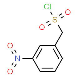 ChemSpider 2D Image | 3-Nitrophenylmethanesulfonyl chloride | C7H6ClNO4S