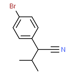 ChemSpider 2D Image | 2-(4-Bromophenyl)-3-methylbutanenitrile | C11H12BrN