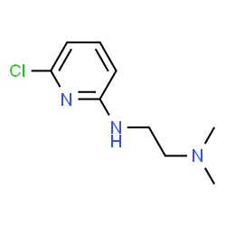 ChemSpider 2D Image | 6-CHLORO-N-[2-(DIMETHYLAMINO)ETHYL]PYRIDIN-2-AMINE | C9H14ClN3