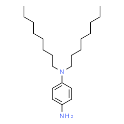 ChemSpider 2D Image | N,N-Dioctyl-1,4-benzenediamine | C22H40N2