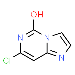 ChemSpider 2D Image | 7-Chloroimidazo[1,2-c]pyrimidin-5(6H)-one | C6H4ClN3O