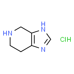 ChemSpider 2D Image | 4,5,6,7-tetrahydro-3H-imidazo[4,5-c]pyridine hydrochloride | C6H10ClN3