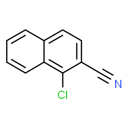ChemSpider 2D Image | 1-Chloro-2-naphthonitrile | C11H6ClN
