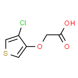 ChemSpider 2D Image | [(4-Chloro-3-thienyl)oxy]acetic acid | C6H5ClO3S