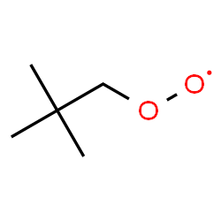 ChemSpider 2D Image | (2,2-Dimethylpropyl)dioxidanyl | C5H11O2
