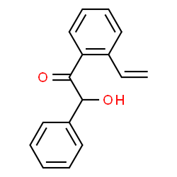 ChemSpider 2D Image | 2-Hydroxy-2-phenyl-1-(2-vinylphenyl)ethanone | C16H14O2