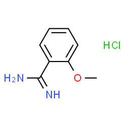 ChemSpider 2D Image | 2-Methoxybenzimidamide hydrochloride | C8H11ClN2O