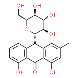 ChemSpider 2D Image | (-)-Desoxyaloin | C21H22O8