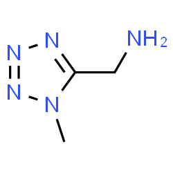 ChemSpider 2D Image | 1-(1-Methyl-1H-tetrazol-5-yl)methanamine | C3H7N5