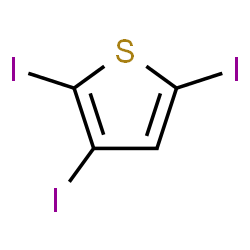 ChemSpider 2D Image | 2,3,5-Triiodothiophene | C4HI3S