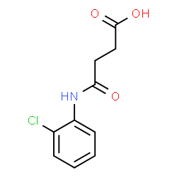 ChemSpider 2D Image | 4-[(2-Chlorophenyl)amino]-4-oxobutanoic acid | C10H10ClNO3