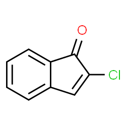 ChemSpider 2D Image | Chloro-1H-inden-1-one | C9H5ClO