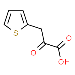 ChemSpider 2D Image | 2-Oxo-3-(2-thienyl)propanoic acid | C7H6O3S