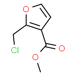 ChemSpider 2D Image | Methyl 2-(chloromethyl)-3-furoate | C7H7ClO3