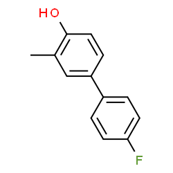 ChemSpider 2D Image | 4'-Fluoro-3-methyl-4-biphenylol | C13H11FO