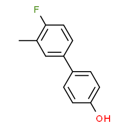 ChemSpider 2D Image | 4'-Fluoro-3'-methyl-4-biphenylol | C13H11FO