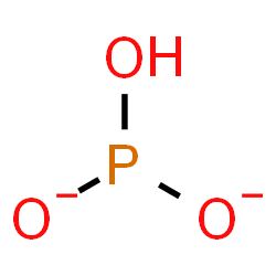 ChemSpider 2D Image | Hydrogen phosphite | HO3P