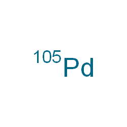ChemSpider 2D Image | (~105~Pd)Palladium | 105Pd