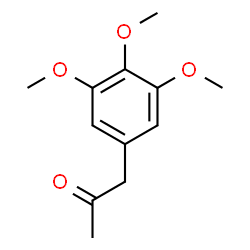 ChemSpider 2D Image | 3,4,5-TRIMETHOXYPHENYLACETONE | C12H16O4