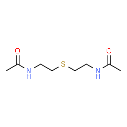 ChemSpider 2D Image | N,N'-(Sulfanediyldi-2,1-ethanediyl)diacetamide | C8H16N2O2S