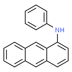 ChemSpider 2D Image | N-Phenyl-1-anthramine | C20H15N
