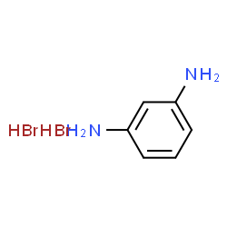 ChemSpider 2D Image | 1,3-Benzenediamine dihydrobromide | C6H10Br2N2