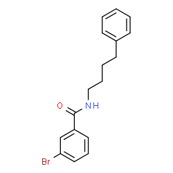 ChemSpider 2D Image | 3-Bromo-N-(4-phenylbutyl)benzamide | C17H18BrNO