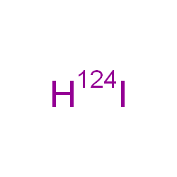 ChemSpider 2D Image | IODINE I-124 | H124I
