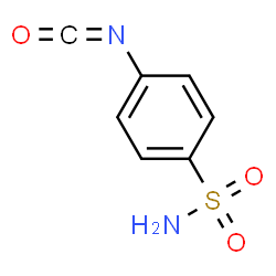 ChemSpider 2D Image | 4-Isocyanatobenzenesulfonamide | C7H6N2O3S