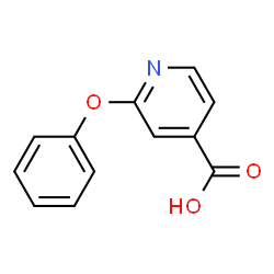 ChemSpider 2D Image | 2-Phenoxyisonicotinic acid | C12H9NO3
