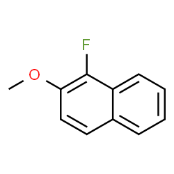 ChemSpider 2D Image | 1-Fluoro-2-methoxynaphthalene | C11H9FO