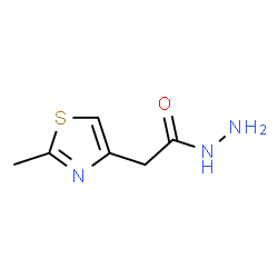 ChemSpider 2D Image | 2-(2-methyl-1,3-thiazol-4-yl)acetohydrazide | C6H9N3OS