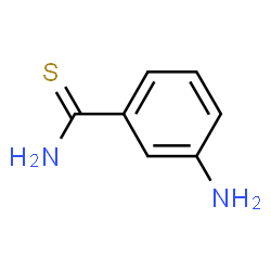 ChemSpider 2D Image | 3-Aminothiobenzamide | C7H8N2S