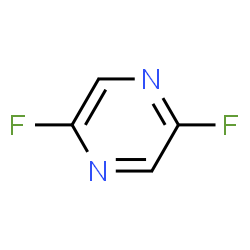 ChemSpider 2D Image | 2,5-Difluoropyrazine | C4H2F2N2