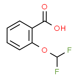 ChemSpider 2D Image | 2-(Difluoromethoxy)benzoic acid | C8H6F2O3