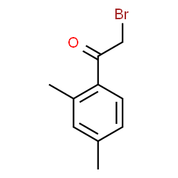 ChemSpider 2D Image | 2-Bromo-1-(2,4-dimethylphenyl)ethanone | C10H11BrO