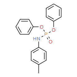 ChemSpider 2D Image | Diphenyl (4-methylphenyl)phosphoramidate | C19H18NO3P