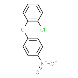 ChemSpider 2D Image | 1-Chloro-2-(4-nitrophenoxy)benzene | C12H8ClNO3