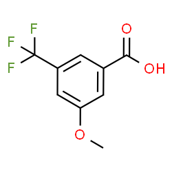 ChemSpider 2D Image | 3-Methoxy-5-(trifluoromethyl)benzoic acid | C9H7F3O3