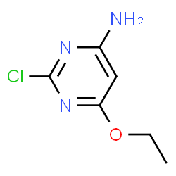 ChemSpider 2D Image | 2-Chloro-6-ethoxypyrimidin-4-amine | C6H8ClN3O