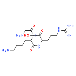 ChemSpider 2D Image | Glycyllysylarginine | C14H29N7O4