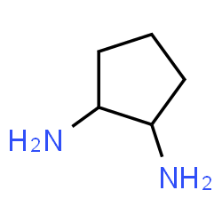 ChemSpider 2D Image | 1,2-Cyclopentanediamine | C5H12N2